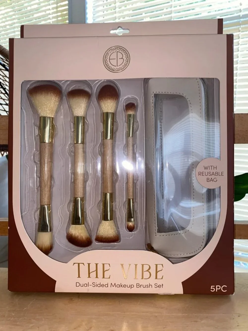 Evriholder The Vibe dual-sided makeup brush set